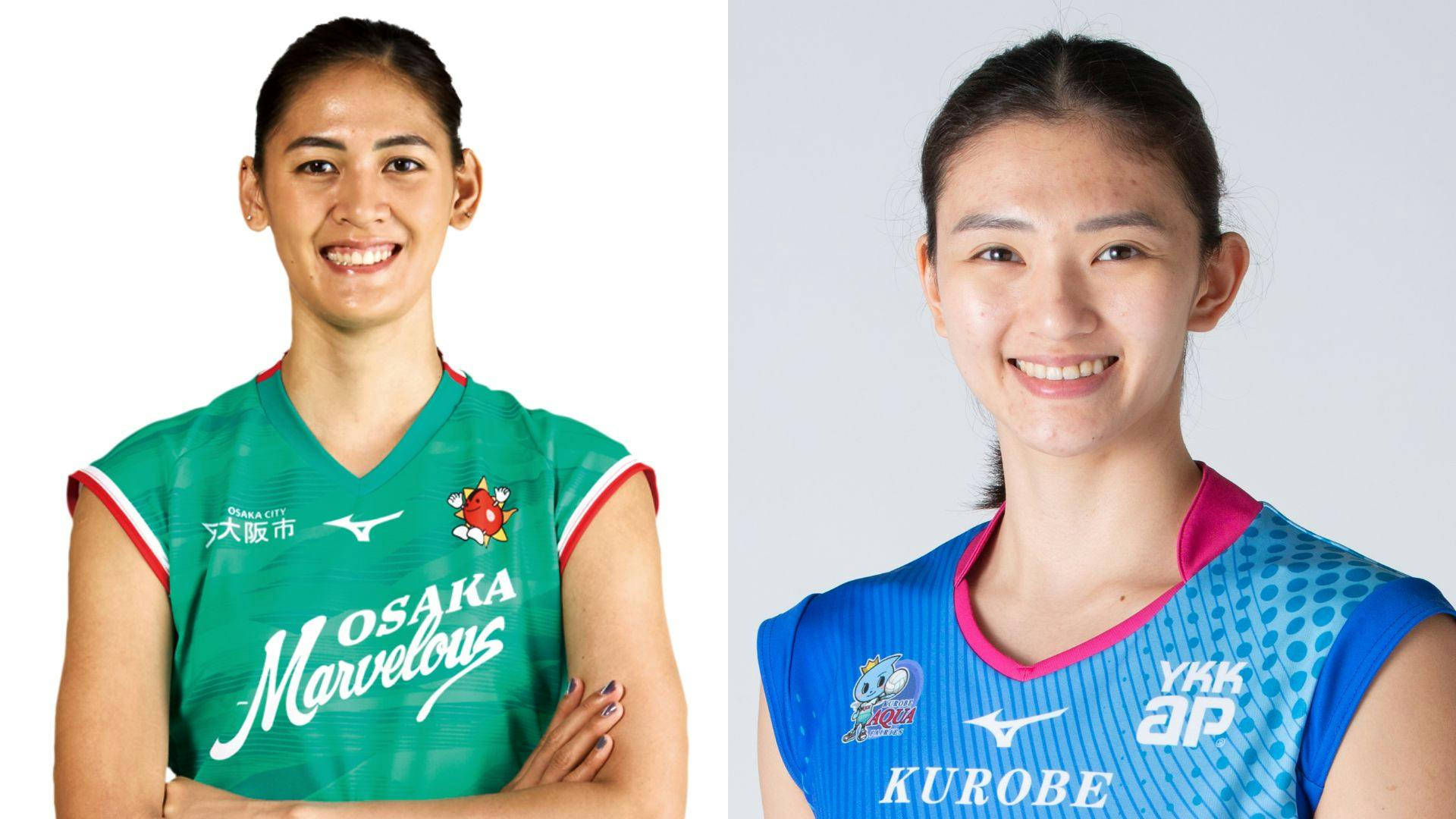 Filipina volleyball stars Sachi Minowa and Maddie Madayag cross paths in Japan